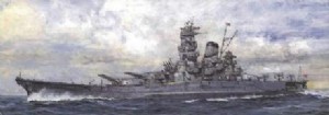 FUJIMI 1/700 日本 戰艦 大和 昭和12年1